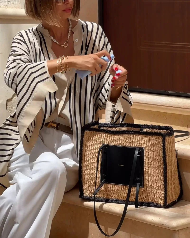 Camisa Risca de Estilo Refinado