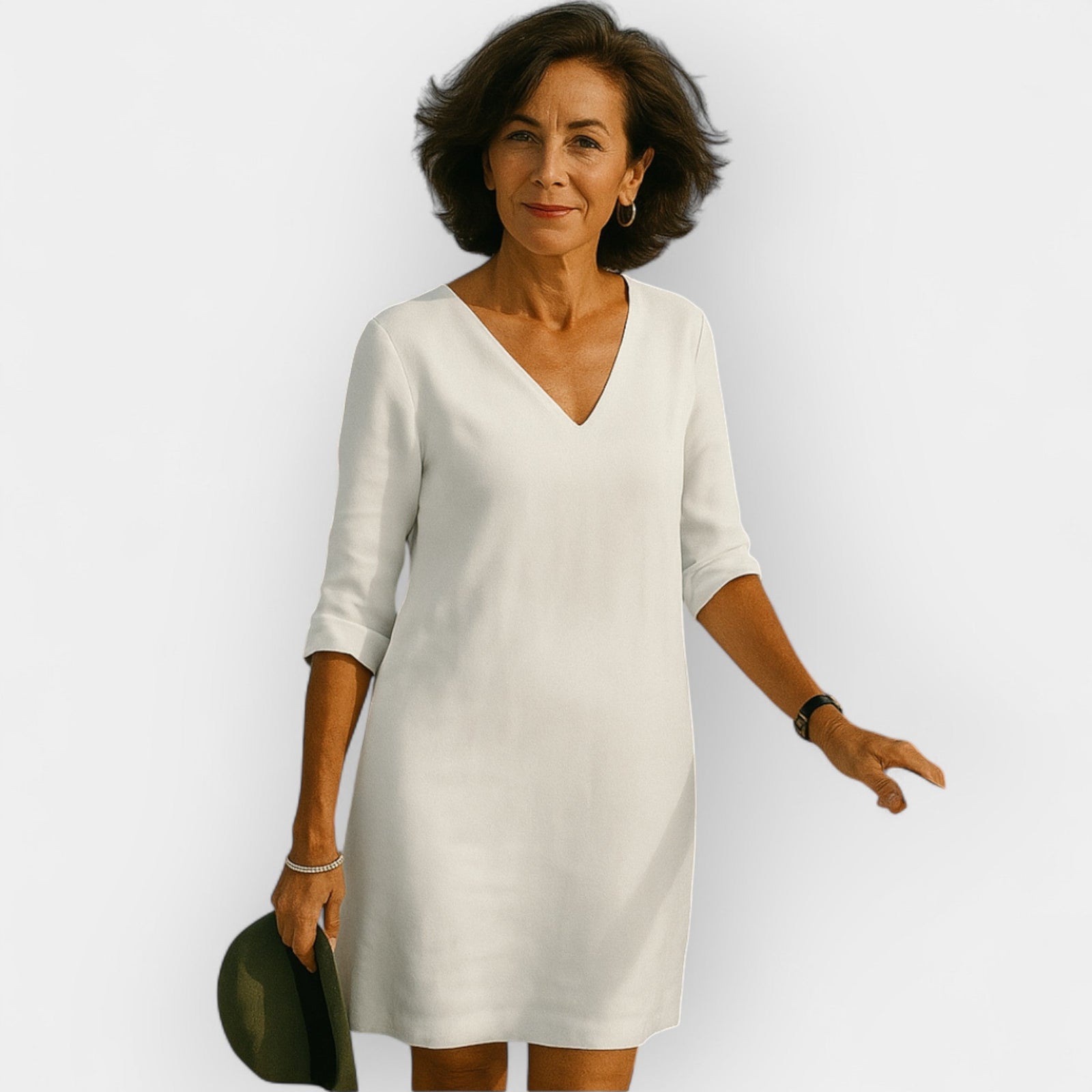 Vestido de Verão com Estilo Arejado