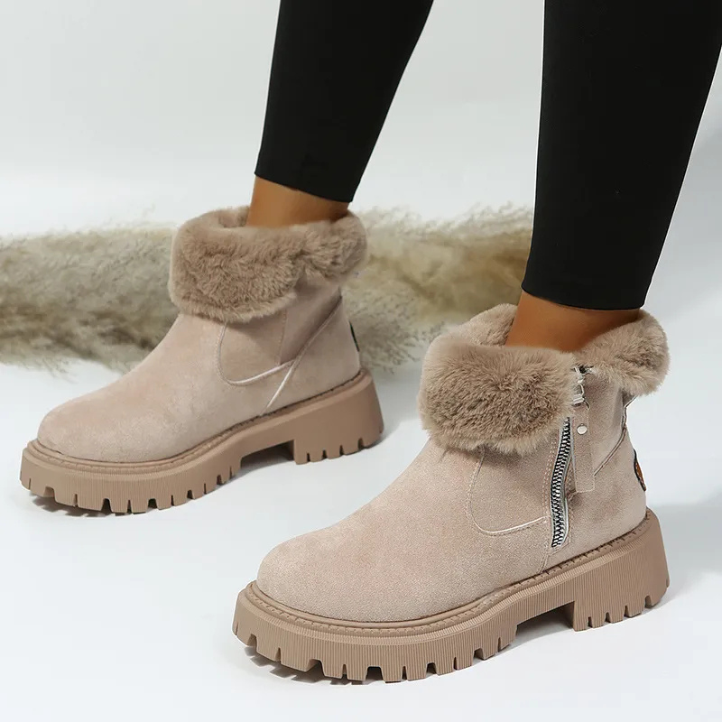 Rosa – Botas de Inverno Confortáveis