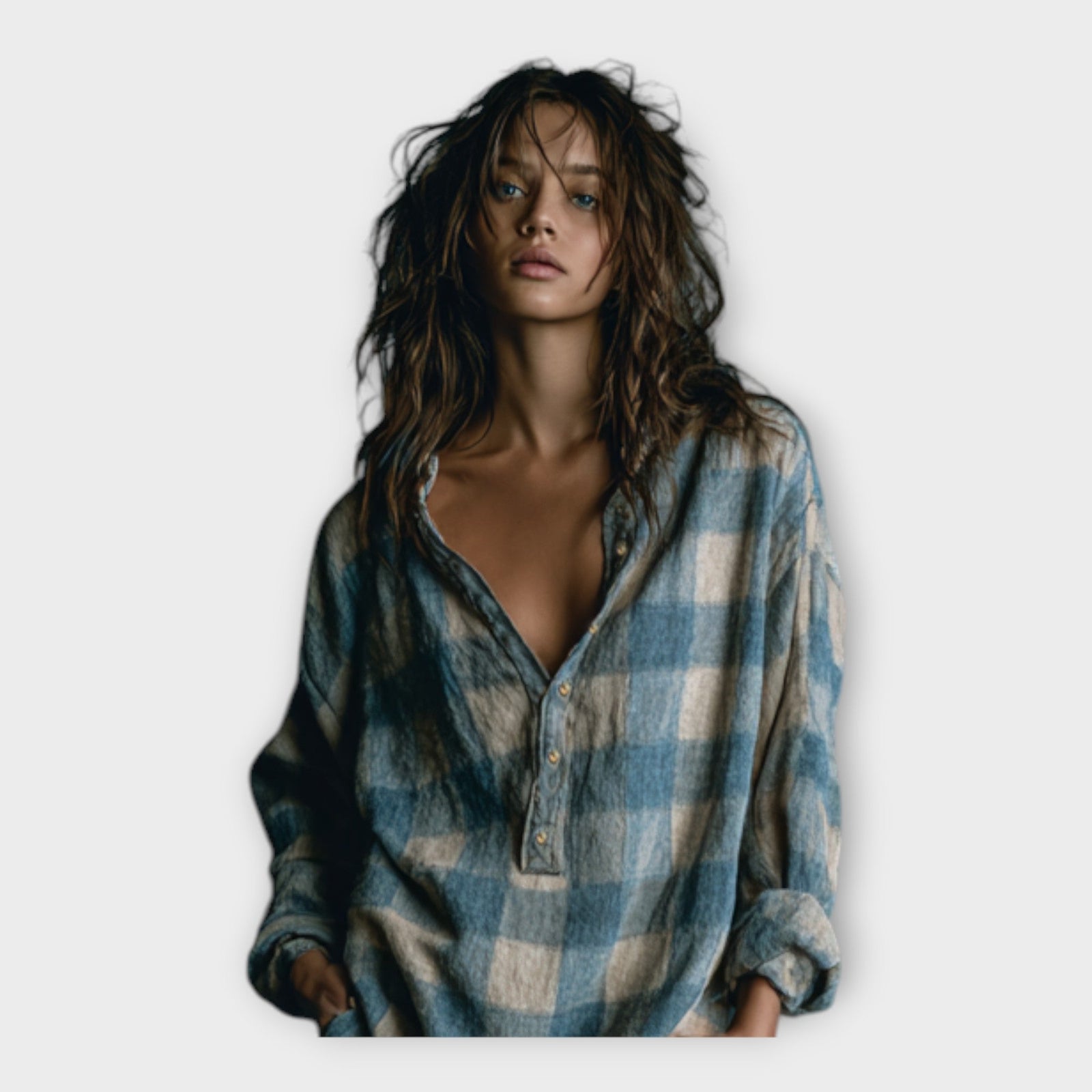 Vestido camisa com elegância descontraída