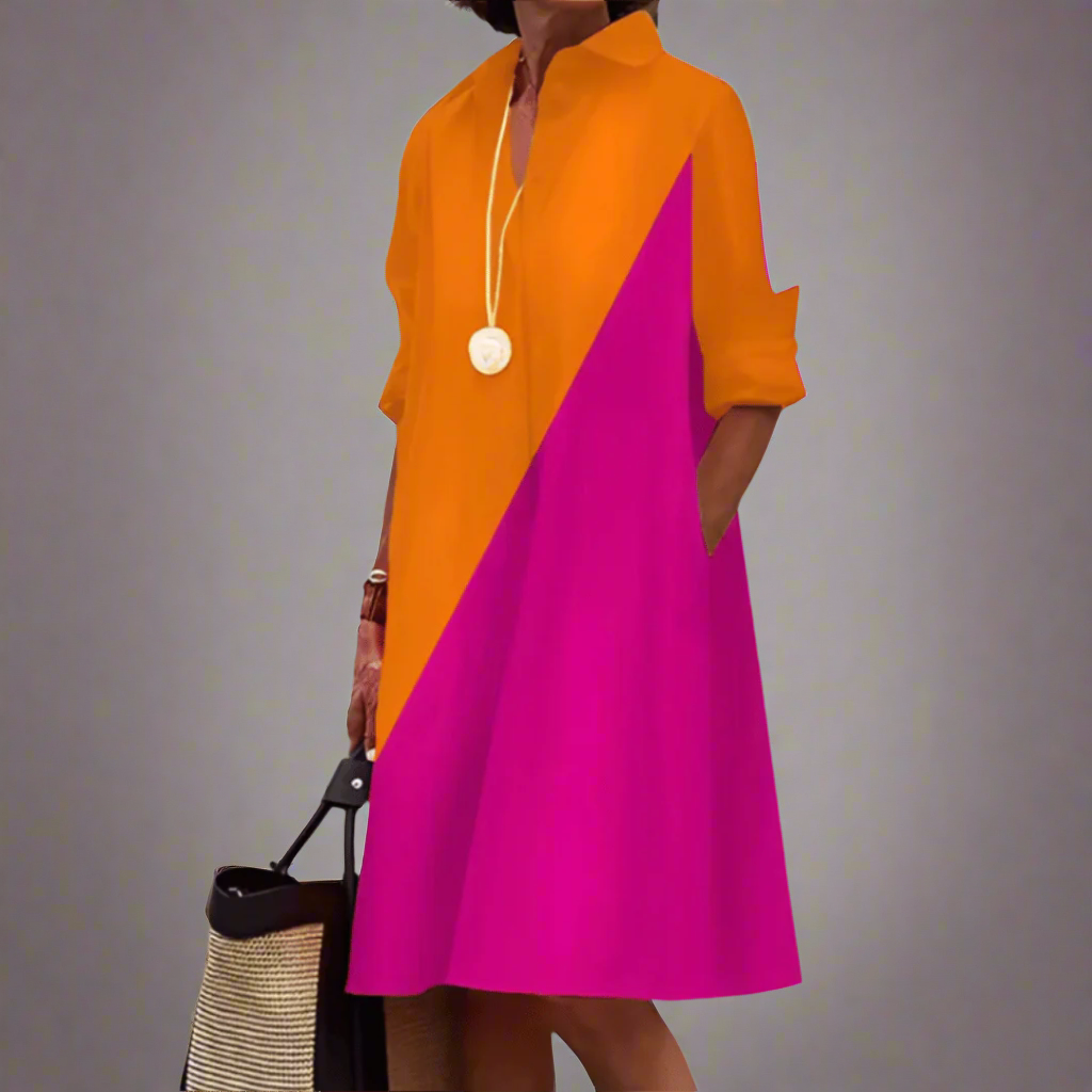 Vestido Polo Estiloso em Tecido de Alta Qualidade