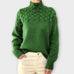 Eva - Sweater feminino com detalhe de malha