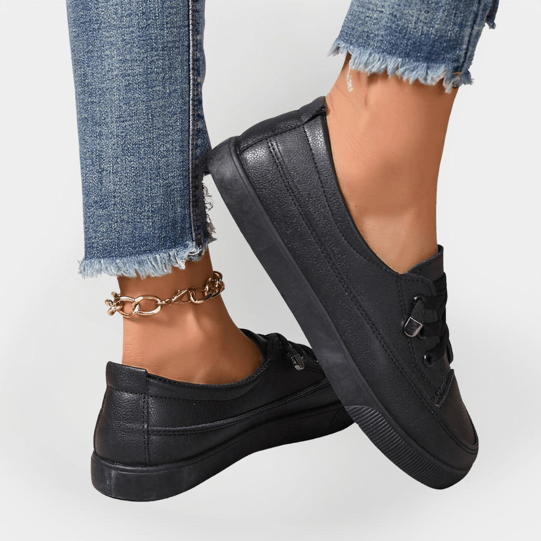 Sapatos de Couro Ortopédicos