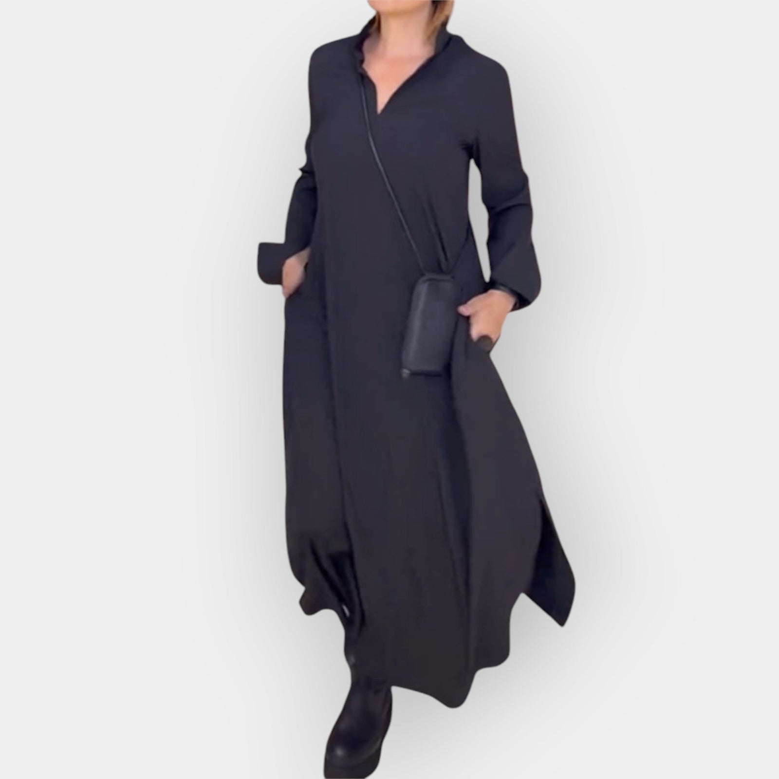 Vestido com Corte Confortável