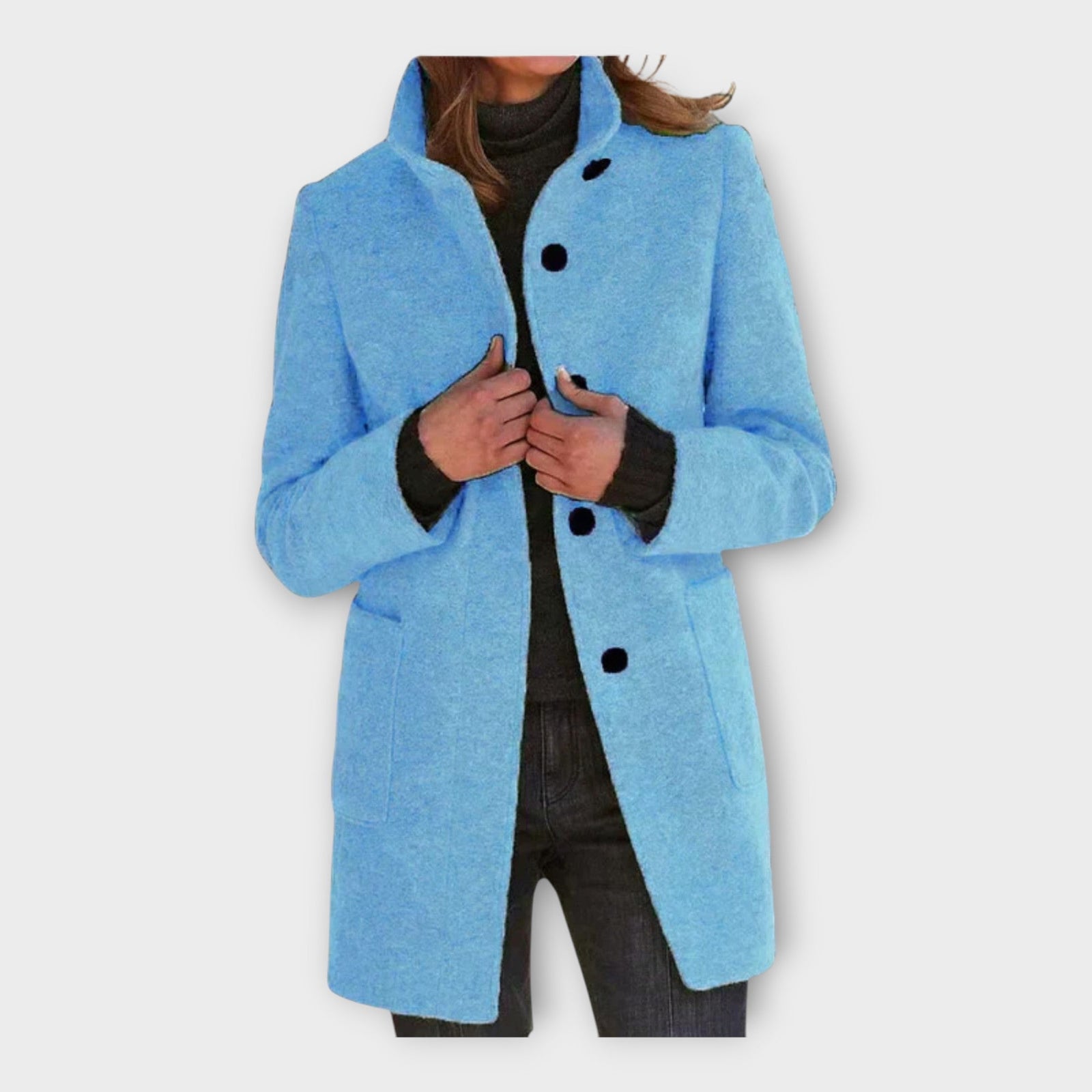 Casaco Elegante com Linha Atemporal