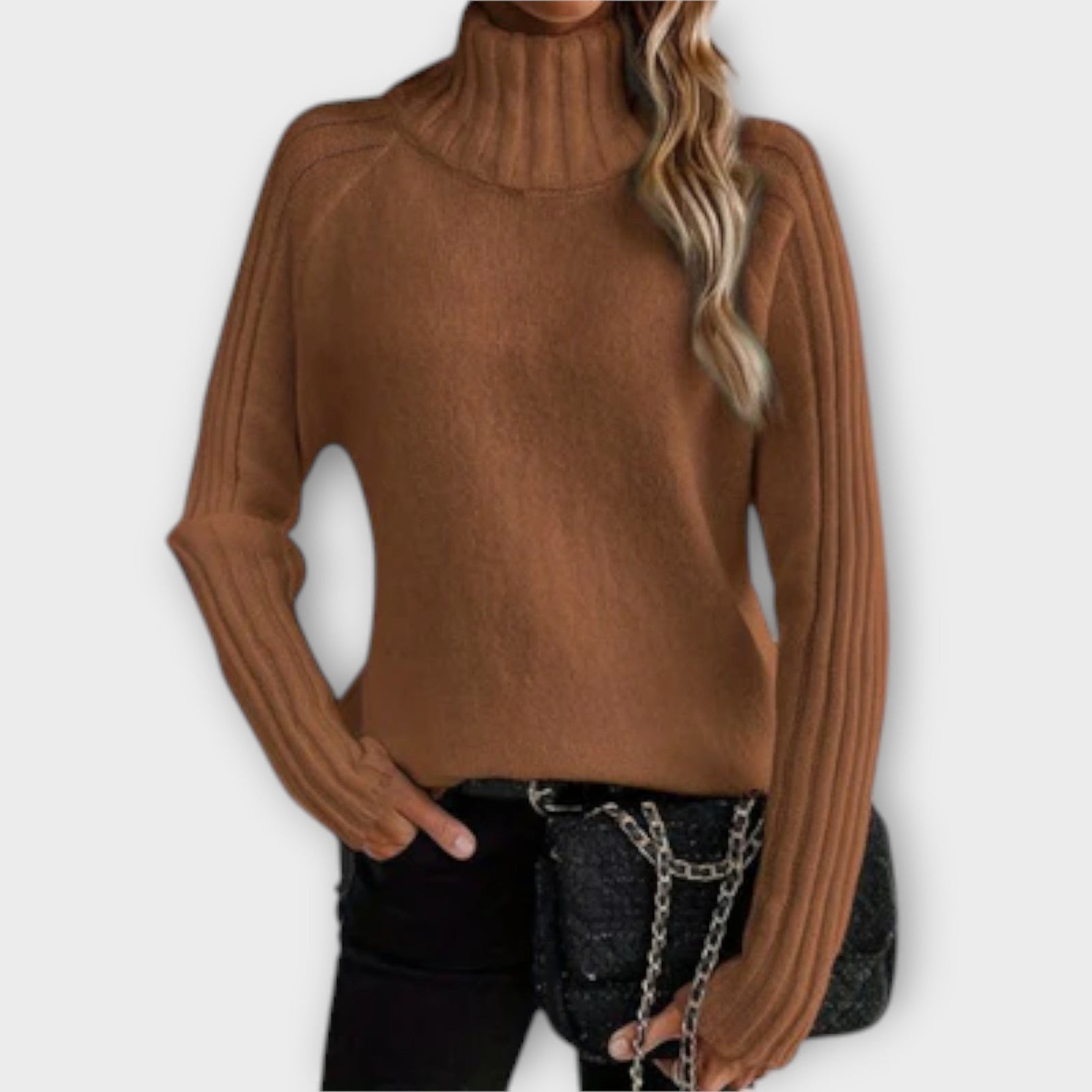 Hannah - Pullover Elegante de Malha