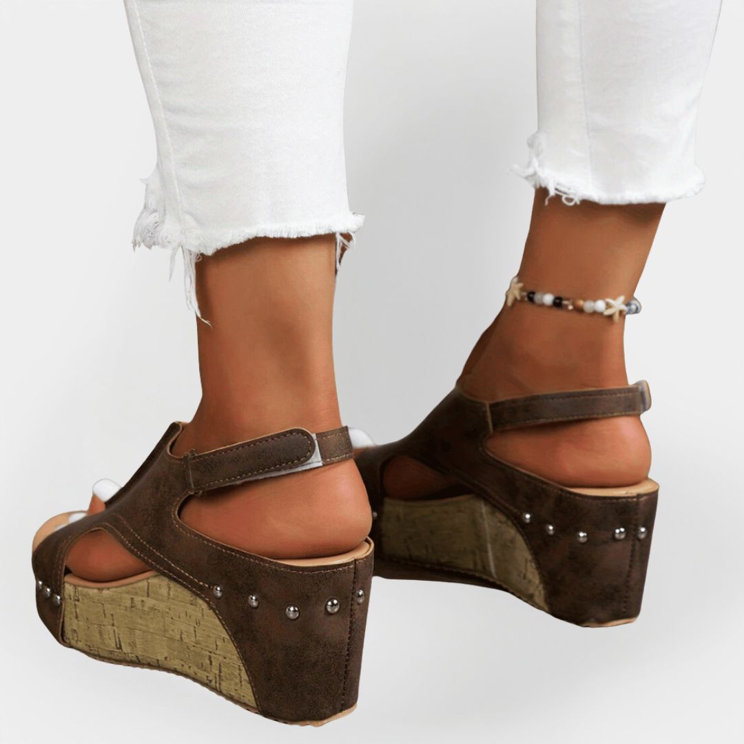 Plataformas de Couro Ortopédicas