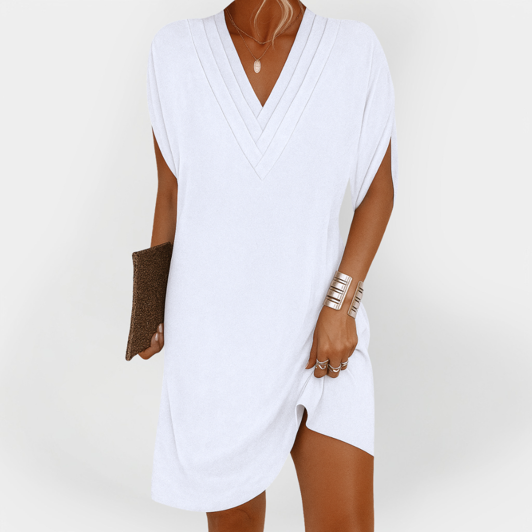 Vestido Elegante com Corte Lisonjeiro