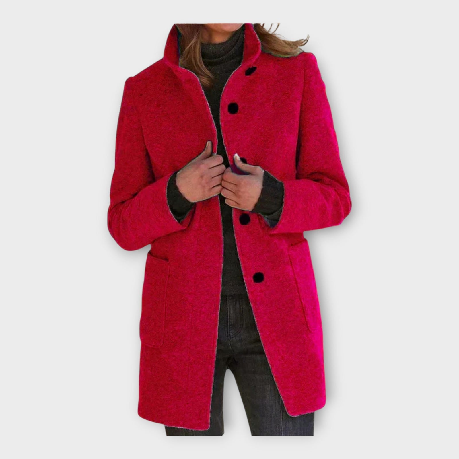 Casaco Elegante com Linha Atemporal