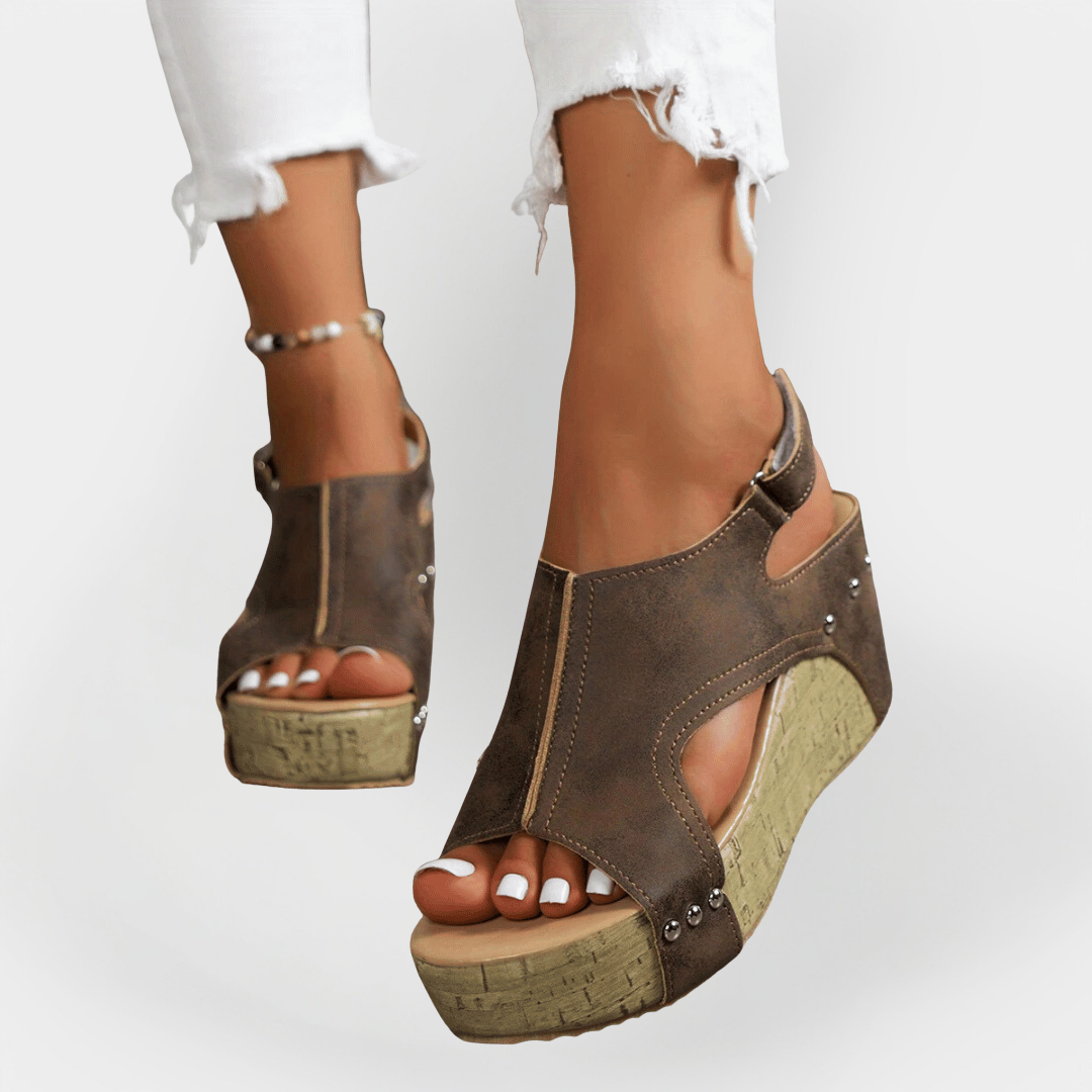 Plataformas de Couro Ortopédicas