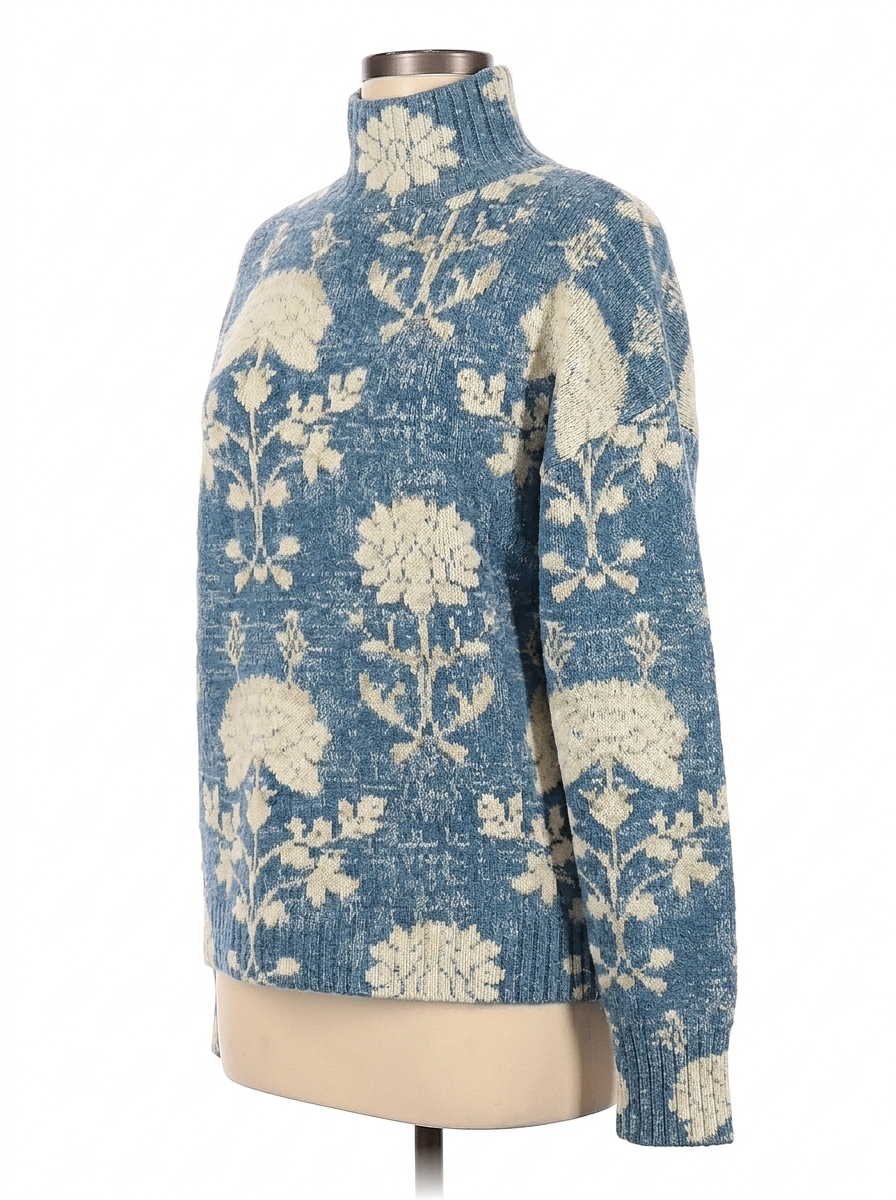 Teresa – Camisola de Malha com Padrão Floral