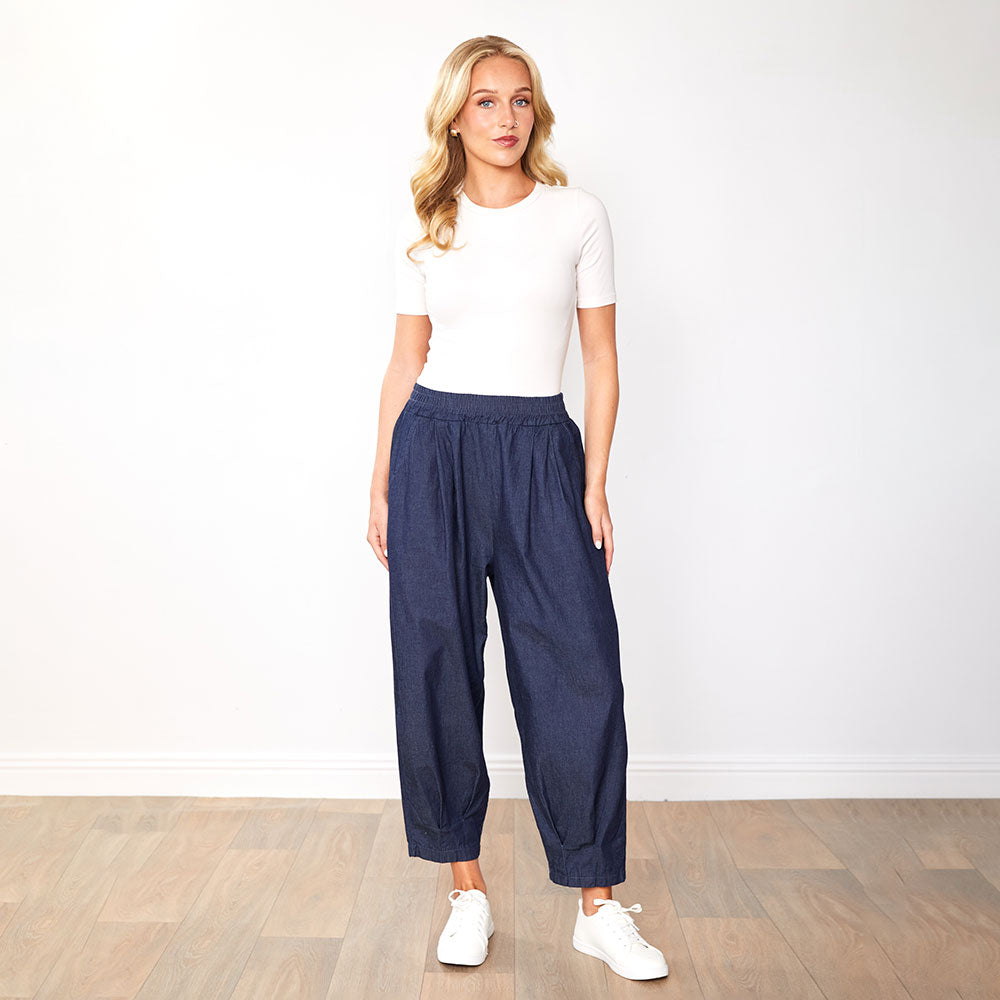 Maria | Calças Ivy (Azul Denim)