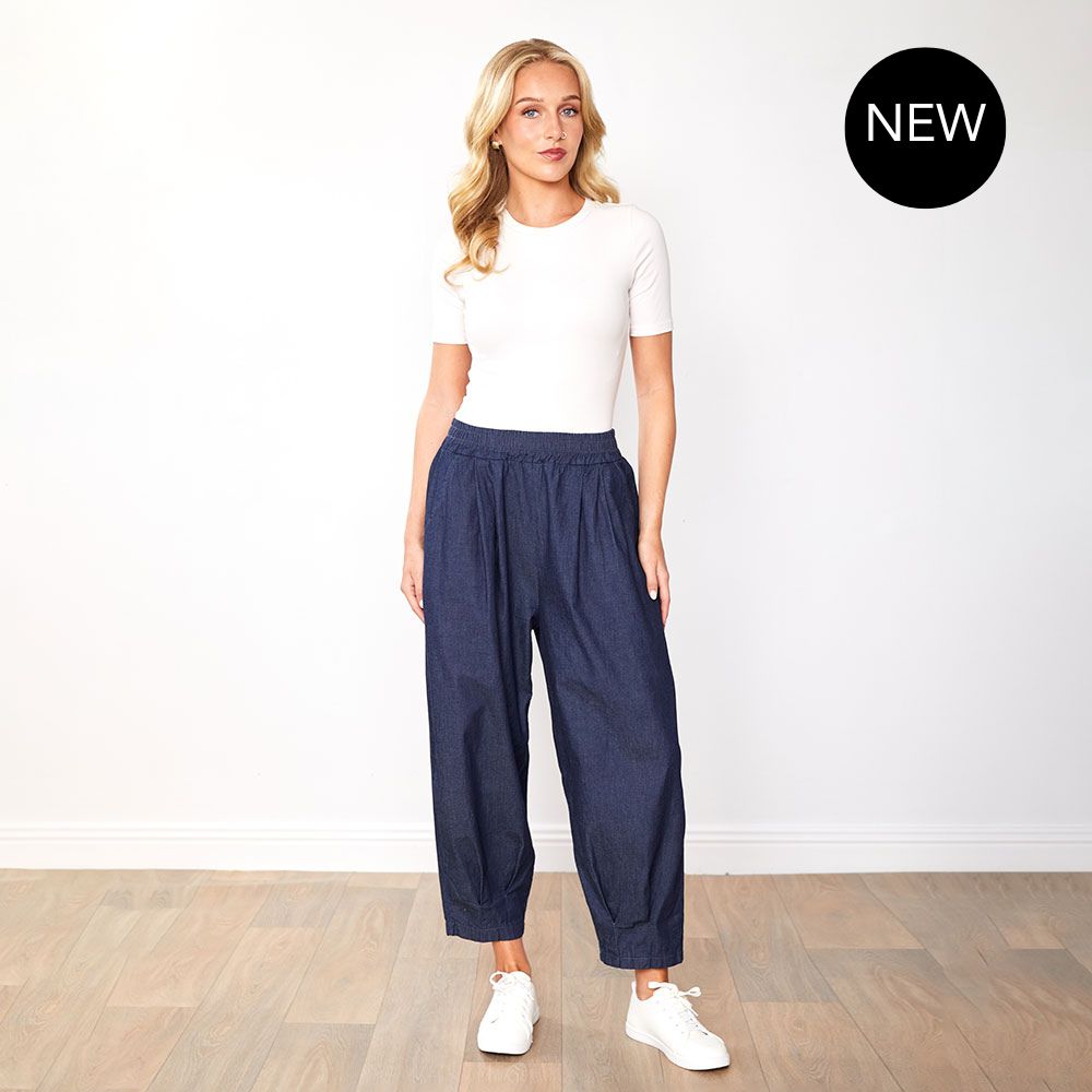 Maria | Calças Ivy (Azul Denim)