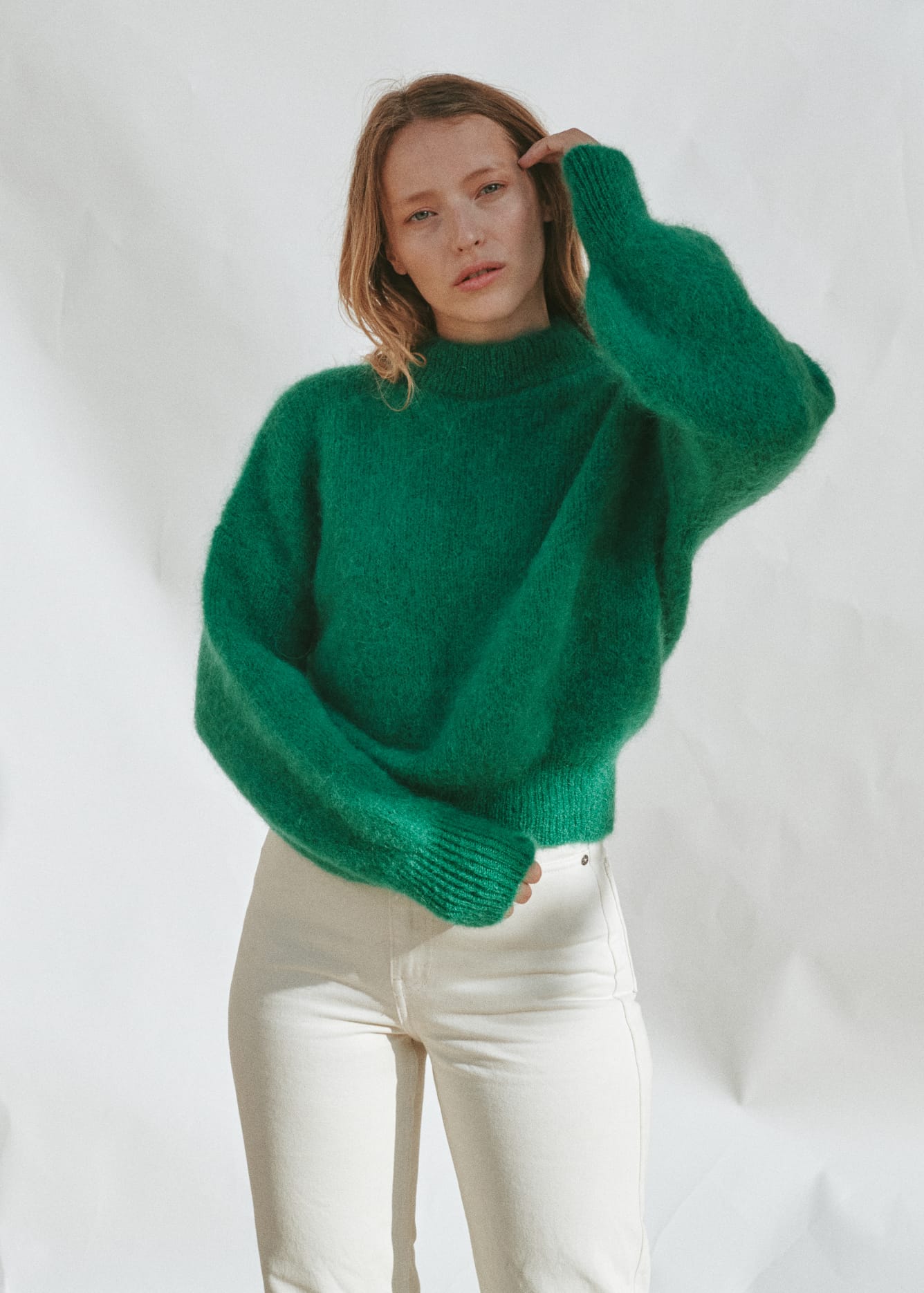 Jade | Blusa de Mohair