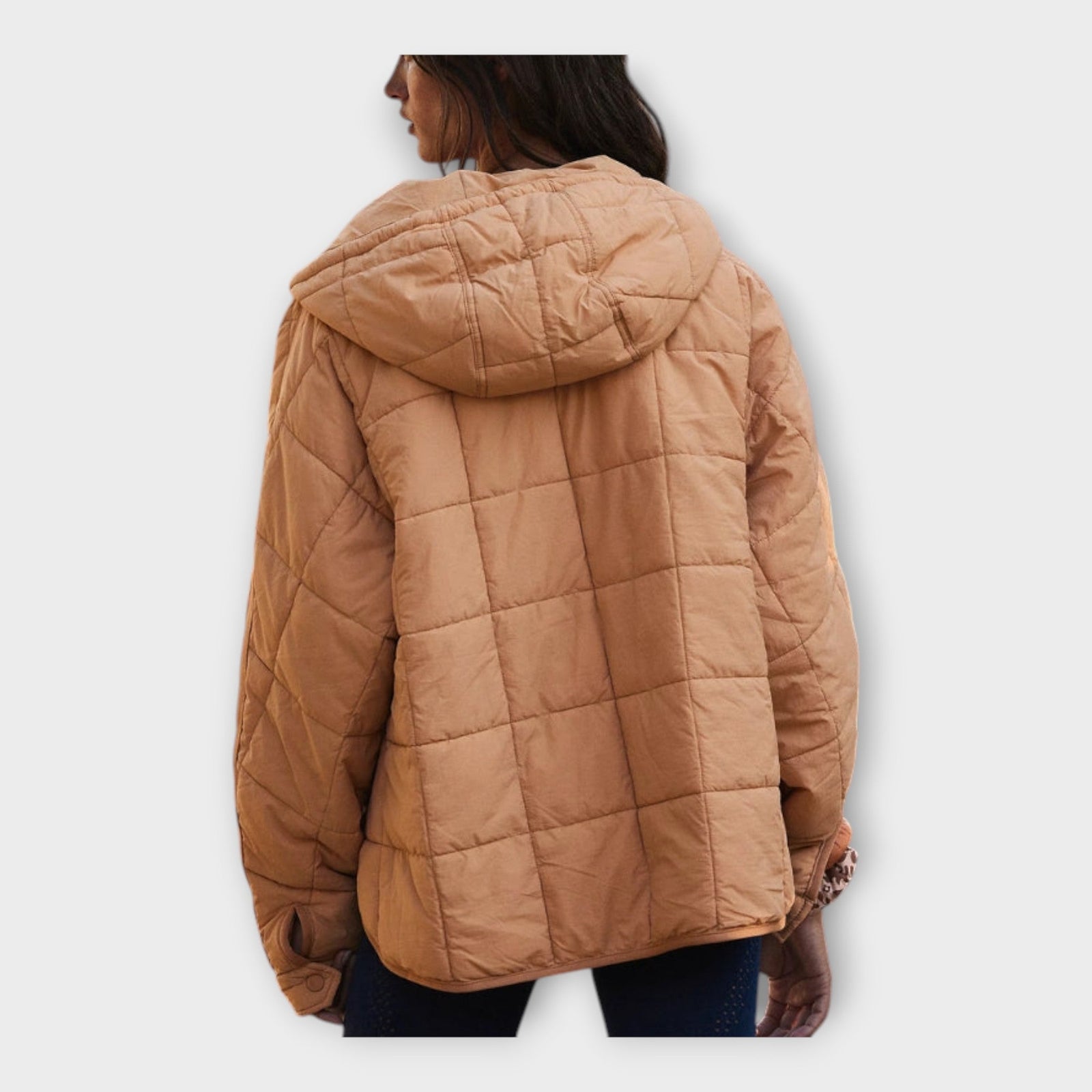Casaco Puffer com Capuz
