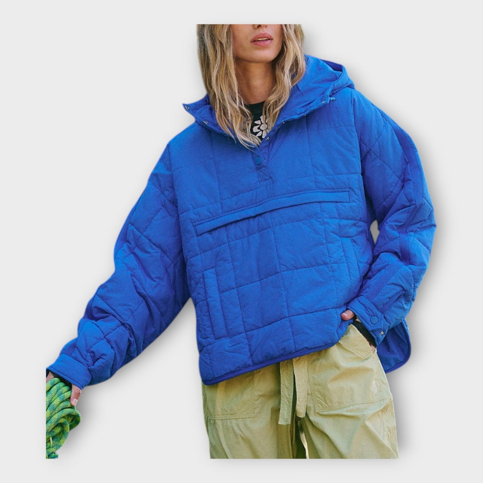Casaco Puffer com Capuz