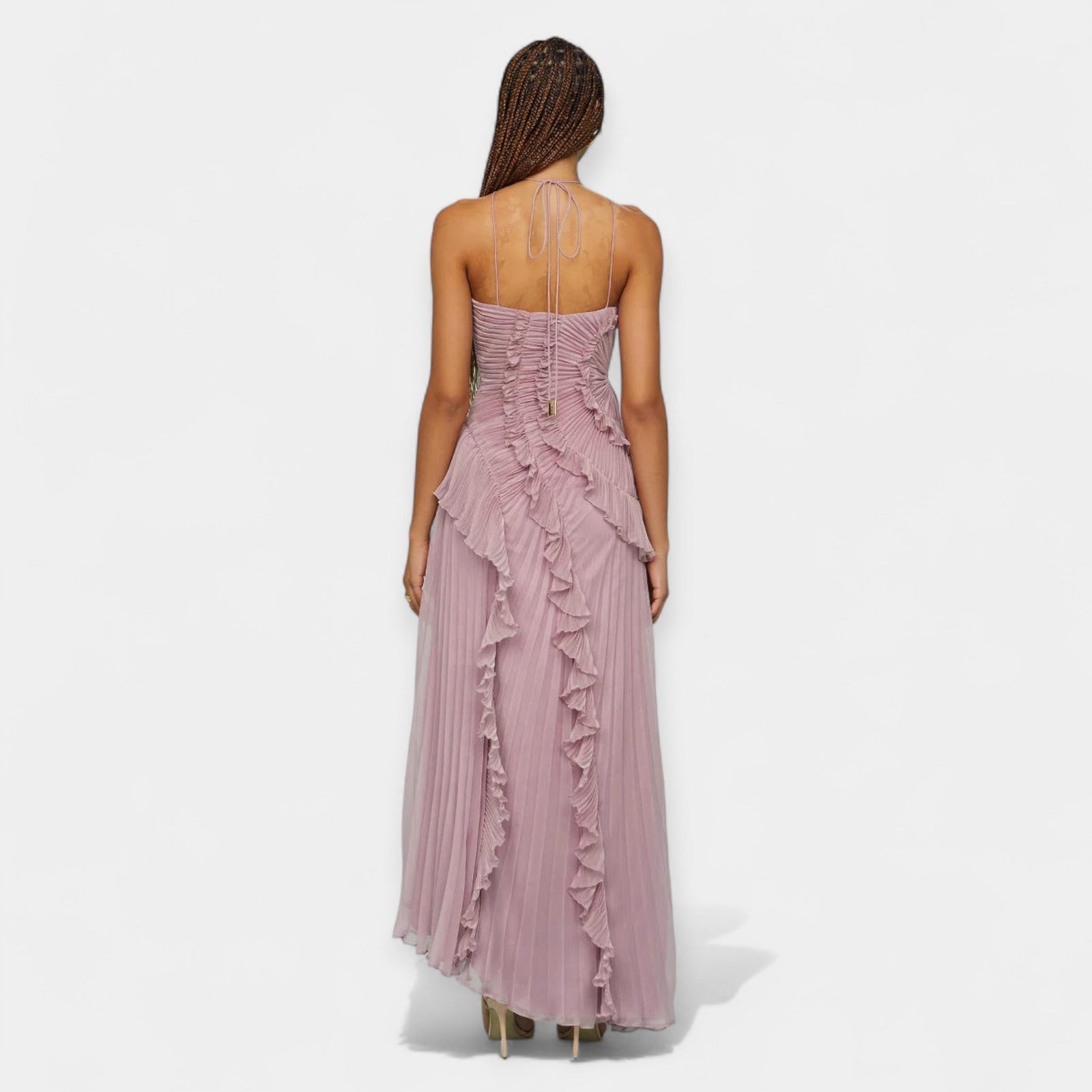 Vestido com Volantes Reguláveis