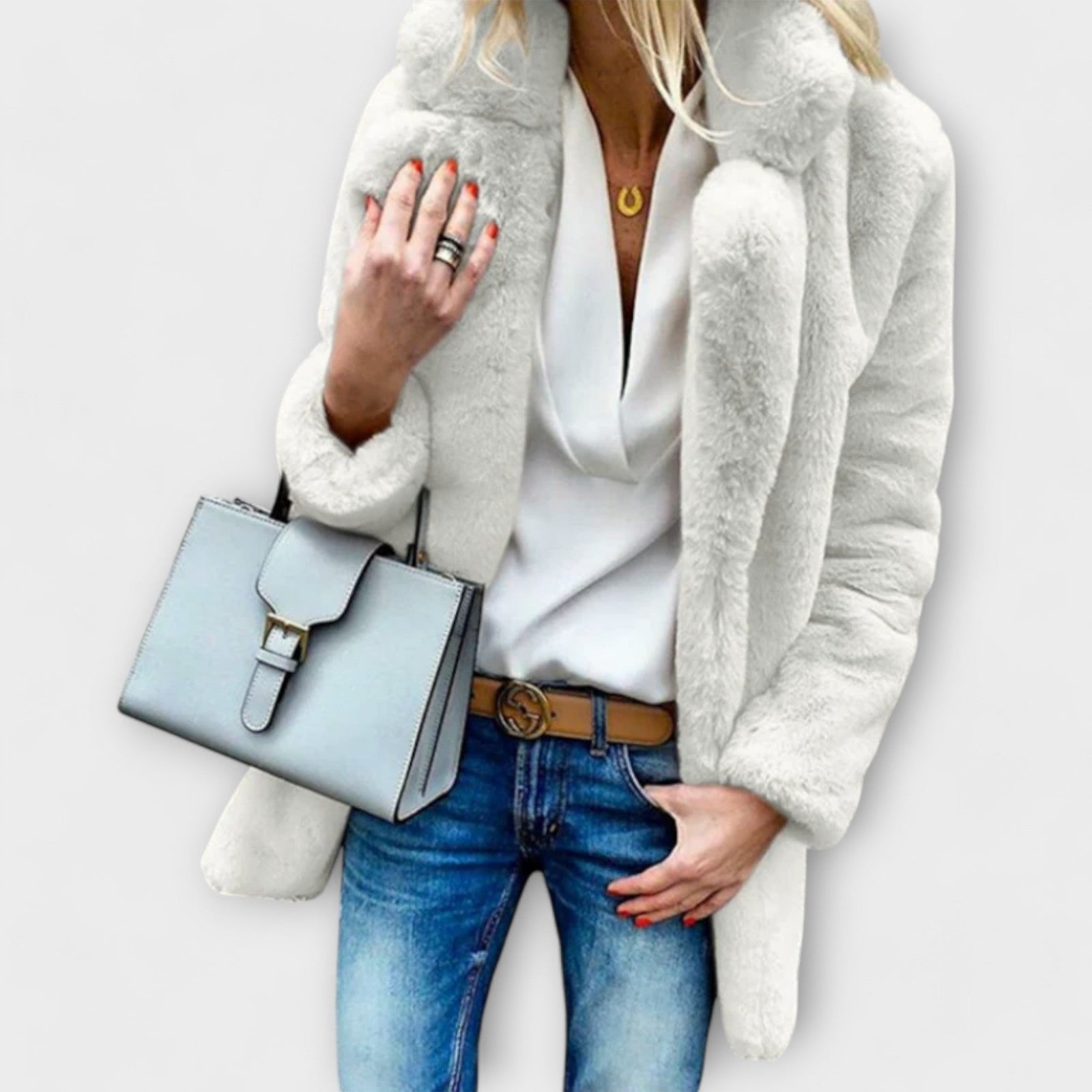 Luna – Casaco de Inverno Quente e Puff