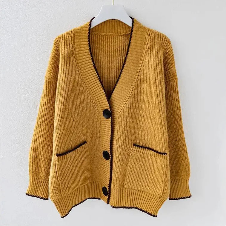 Colete de Malha Oversized Estiloso