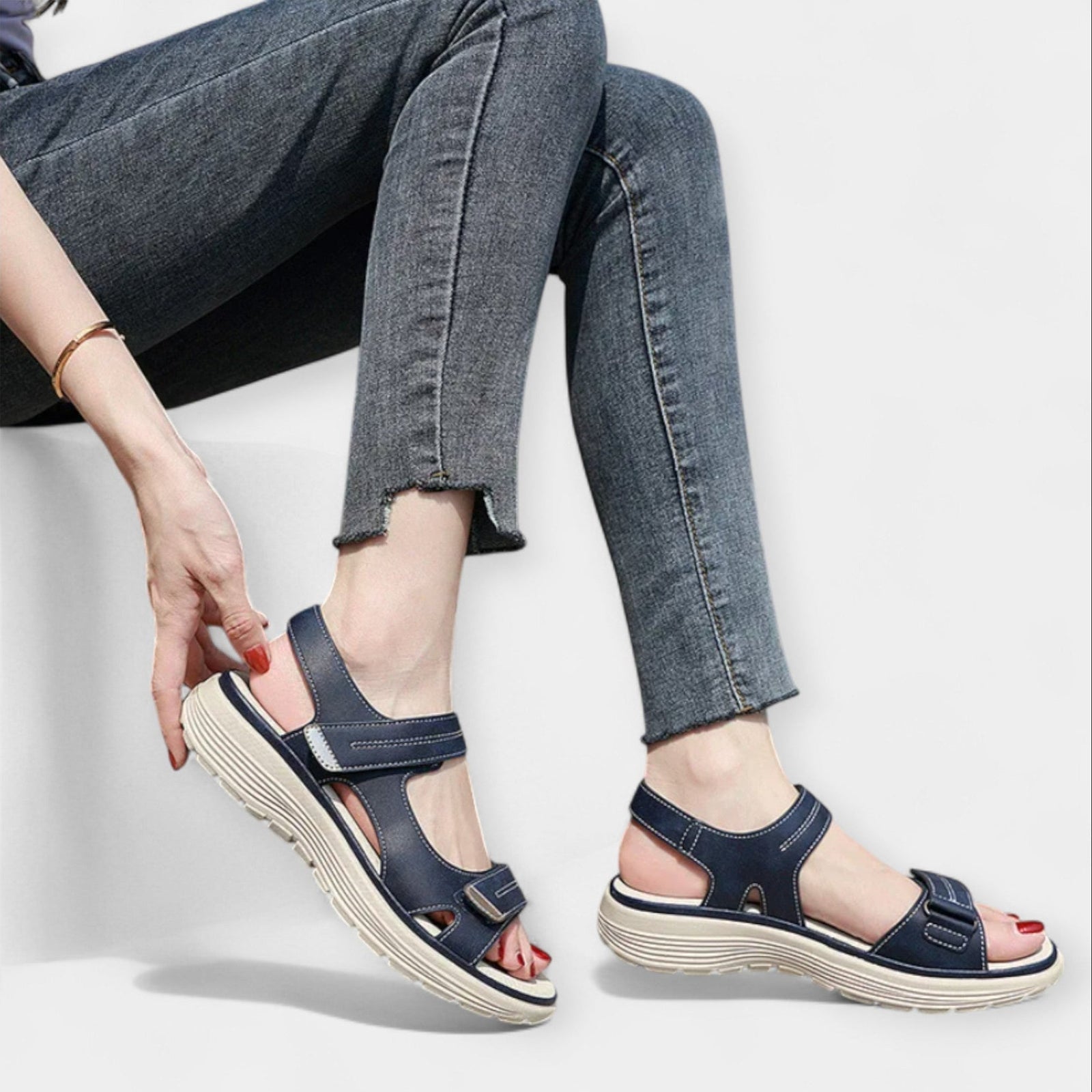 Sandálias Ortopédicas Flexso para Conforto e Suporte