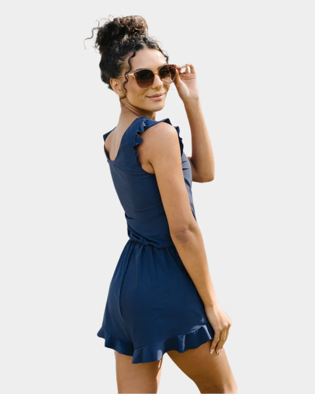 Fato de Banho com Rendas e Suporte para o Peito