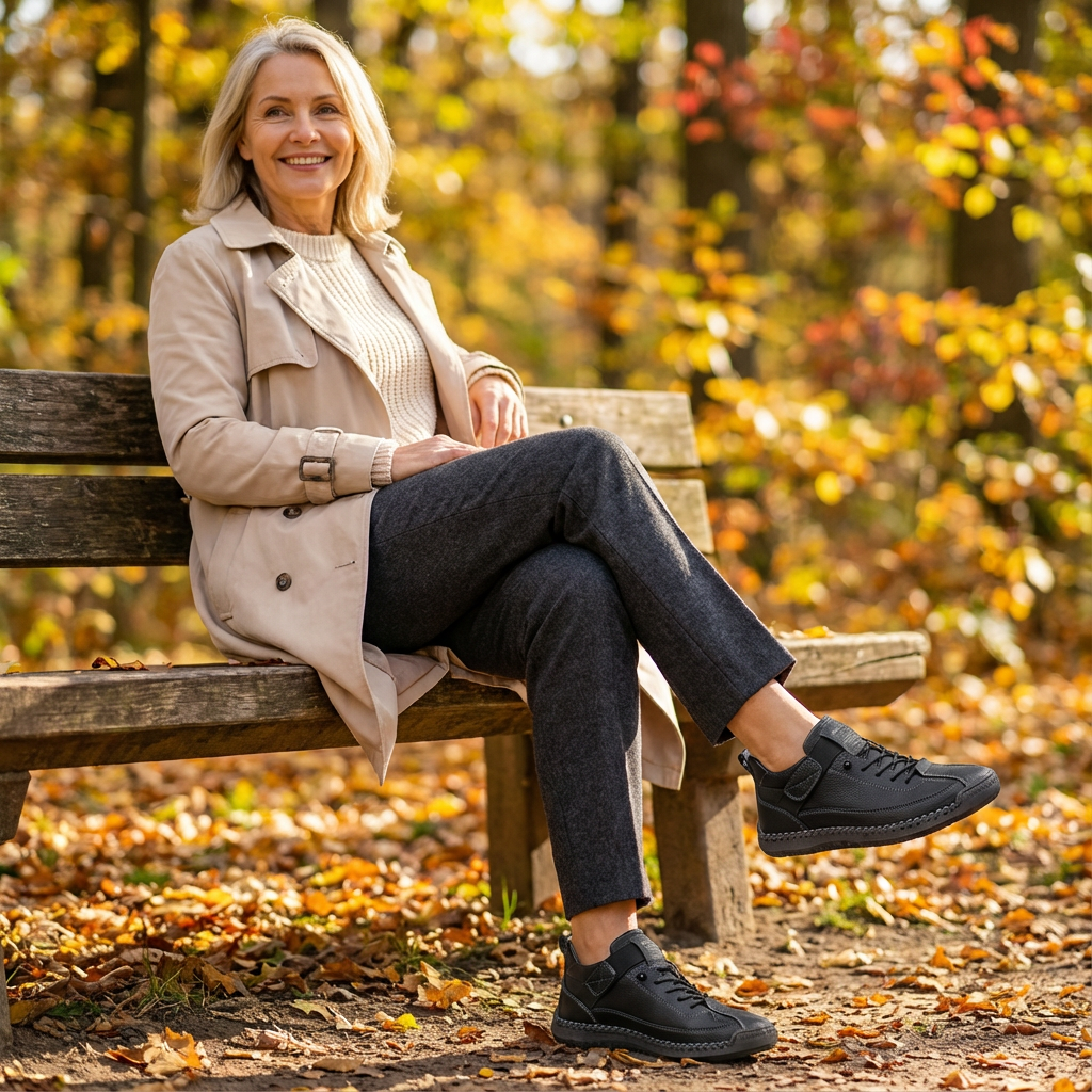 Catarina – Sapatilhas Ortopédicas de Sola Amortecida