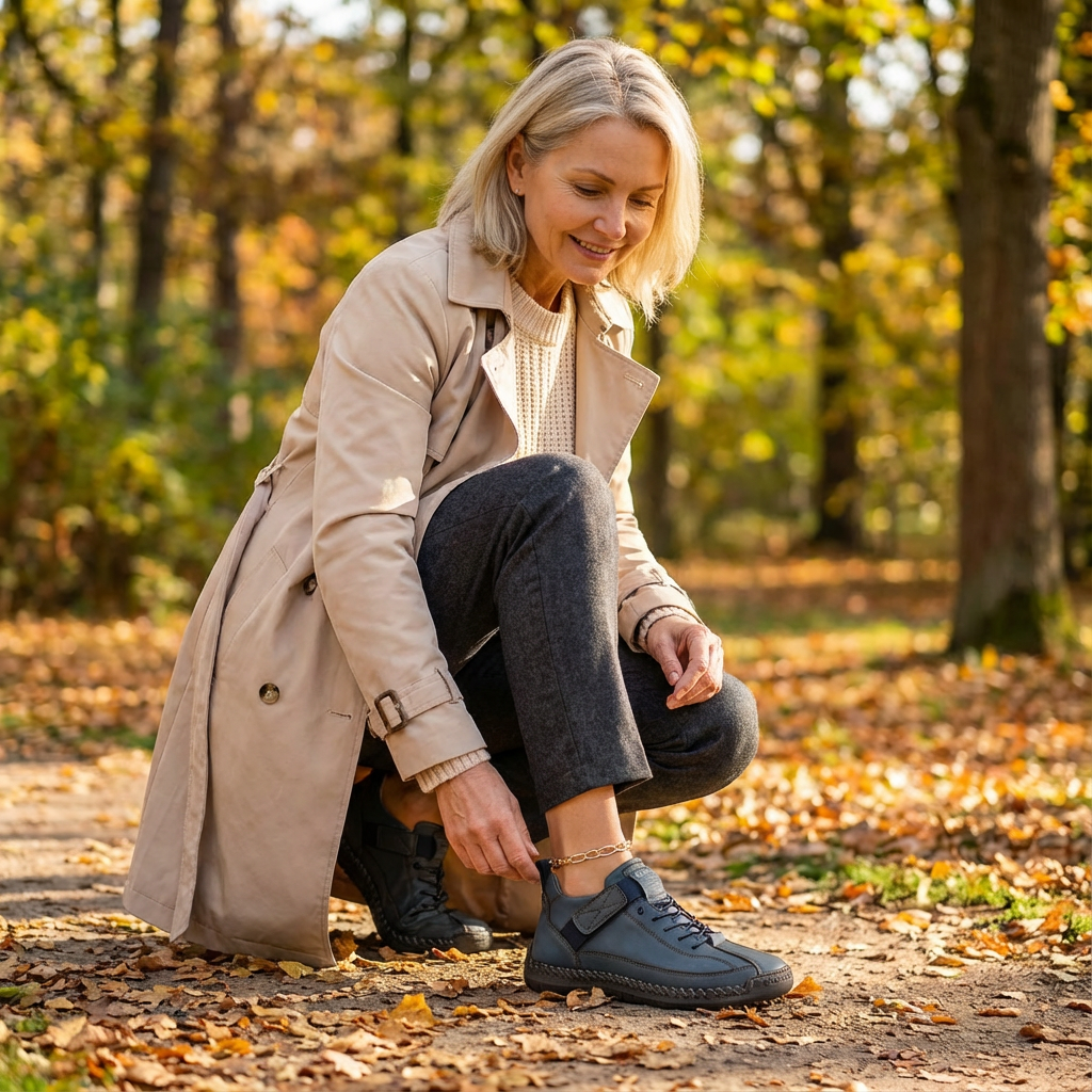 Catarina – Sapatilhas Ortopédicas de Sola Amortecida