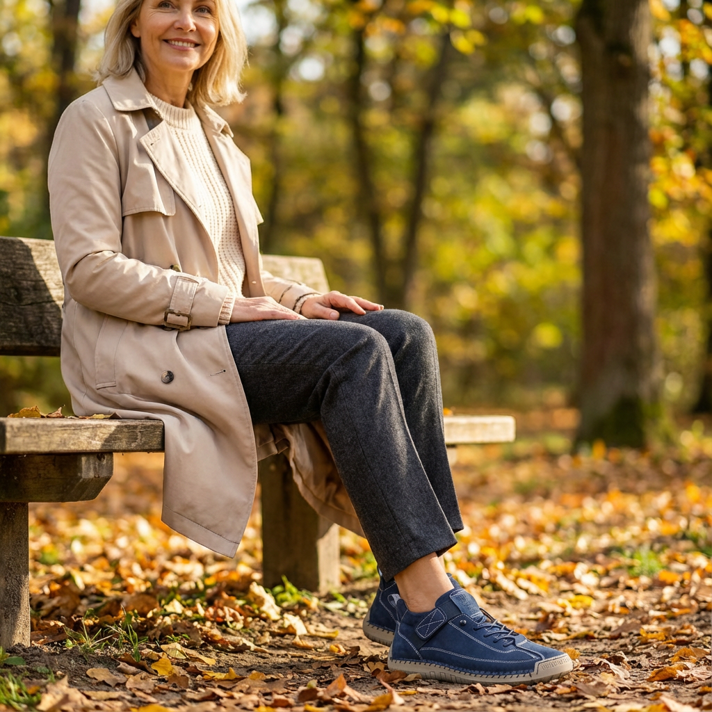 Catarina – Sapatilhas Ortopédicas de Sola Amortecida