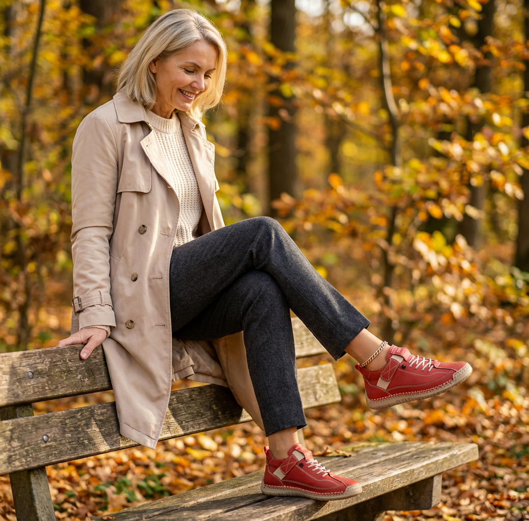 Catarina – Sapatilhas Ortopédicas de Sola Amortecida