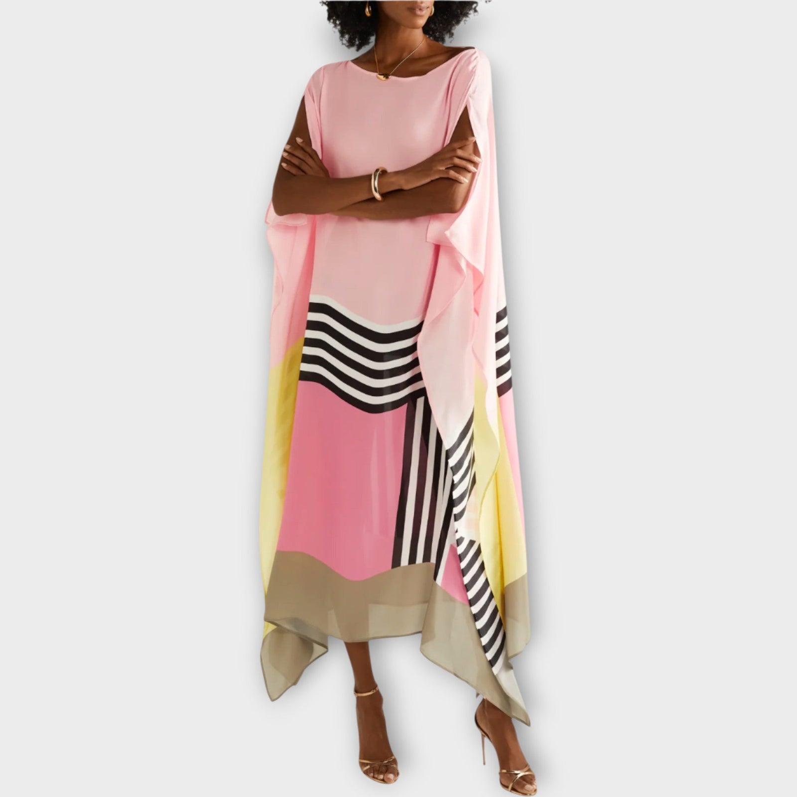 Kaftan com Design Linear