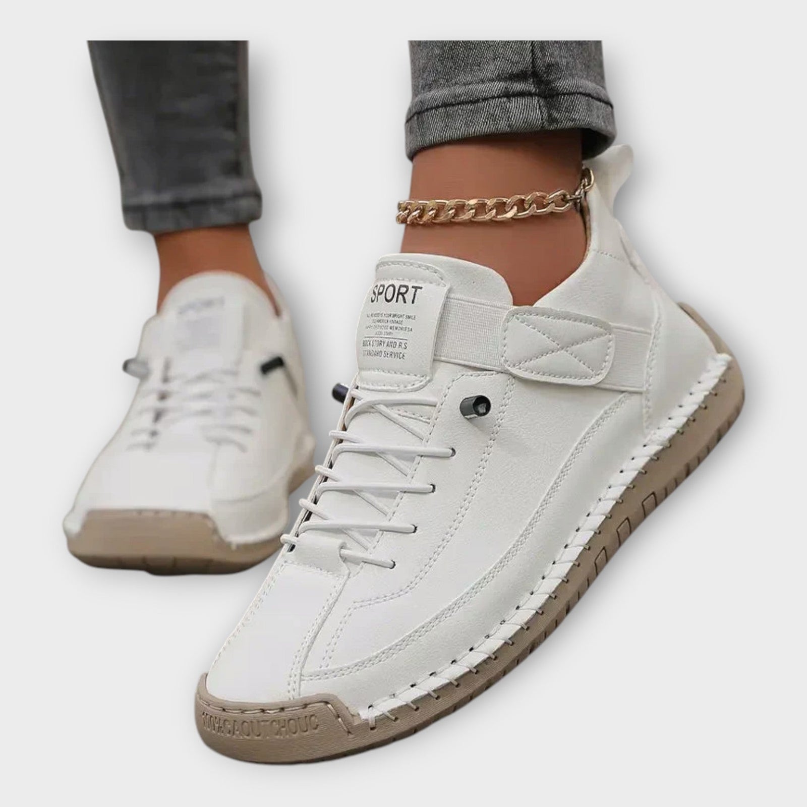 Sapatilhas desportivas com um design elegante e prático